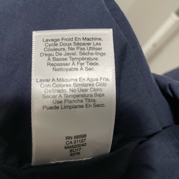 DKNY men’s shirt size M navy - Picture 4 of 5